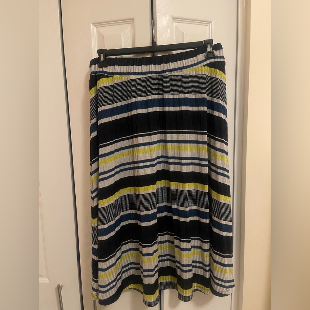 DKNY Multicolor Striped Skirt -Women’s XL